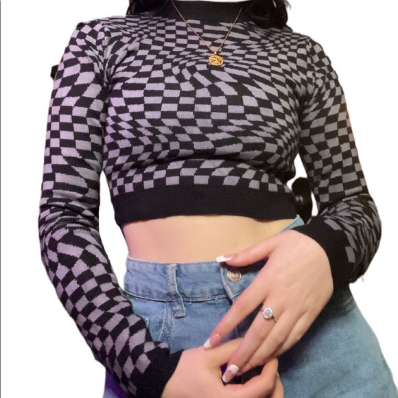 GARAGE ‘optical illusion’ top - Picture 2 of 2